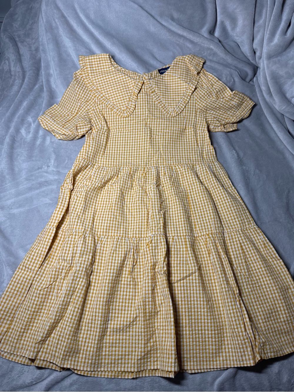 Princess Highway yellow smock dress